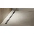 Душевой трап (лоток) Tece TECEdrainprofile 671001 50-100 см, с решеткой, щелевой, черный хром матовый