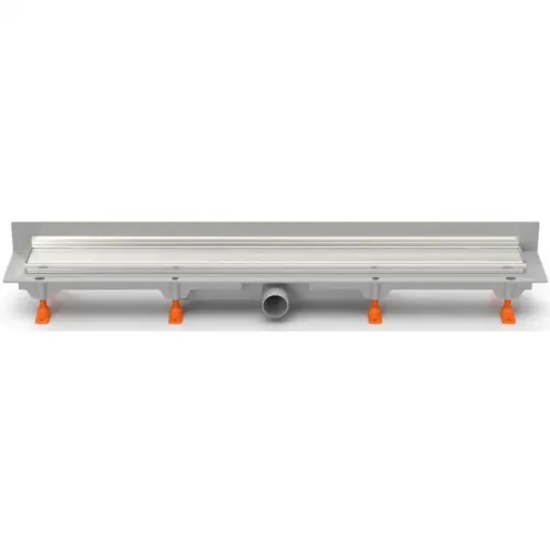 Душевой трап (лоток) Paini Klasik CH850KN2 85 см, с решеткой, 2 в 1 под плитку, хром