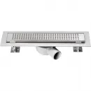 Душевой трап (лоток) Vincea Optima Piticare SAY.601.70.P.PITI 70 см, с решеткой, перфорированный, хром