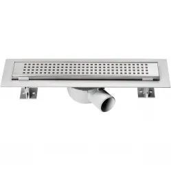 Душевой трап (лоток) Vincea Optima Piticare SAY.601.70.P.PITI 70 см, с решеткой, перфорированный, хром
