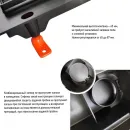Душевой трап (лоток) Paini Line CH850LC 85 см, с решеткой, перфорированный, черный матовый