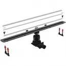 Душевой трап (лоток) Pestan Confluo Slim Line 13100031 45 см, с решеткой, щелевой, матовый хром