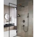 Душевой комплект Timo Saona SX-2379/03SM 250 мм, со смесителем, черный матовый