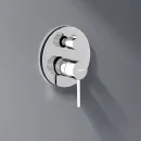 Душевой комплект Damixa Scandinavian Pure 936510000 со смесителем, 250 мм, хром