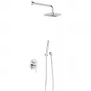 Душевой комплект Damixa Scandinavian Pure 936520000 со смесителем, 250 мм, хром