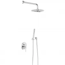 Душевой комплект Damixa Scandinavian Pure 936520000 со смесителем, 250 мм, хром