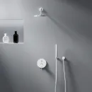 Душевой комплект Damixa Scandinavian Pure 936520000 со смесителем, 250 мм, хром