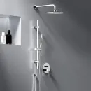 Душевой комплект Damixa Scandinavian Pure 936530000 со смесителем, 250 мм, хром