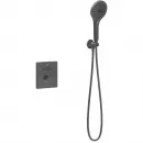 Душевой комплект Vincea Inspire VSFW-3I21MT5GM 250 мм, с термостатом, вороненая сталь