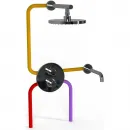 Душевой комплект 250 мм Paini Cox 78CRSET26911THBATHHEAD