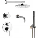 Душевой комплект 250 мм Paini Cox 78CRSET36911SHBATH