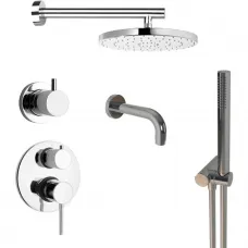 Душевой комплект 250 мм Paini Cox 78CRSET36911SHBATH