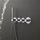 Душевой комплект Timo Saona SX-2350/00SM 230 мм, с термостатом, хром