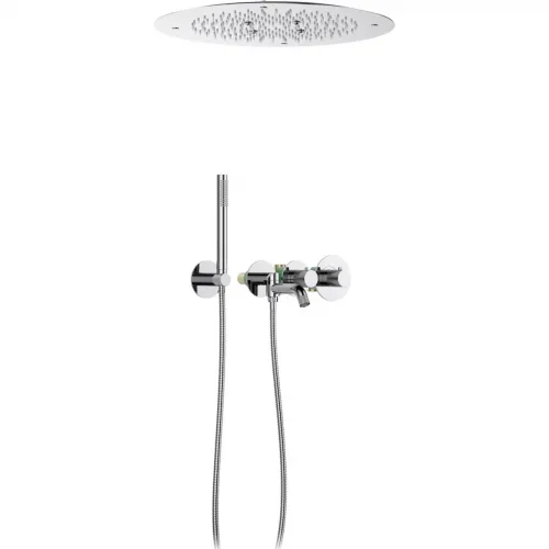 Душевой комплект Timo Saona SX-2358/00SM 500 мм, с термостатом, хром