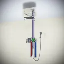 Душевой комплект 400 мм Timo Selene SX-2039/03SM