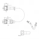 Душевой комплект 247 мм Vincea Inspire VSFW-3I21T1RMB
