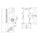 Душевой комплект 260x188 мм Timo Petruma SX-5059/17SM