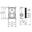 Душевой комплект 325 мм Timo Briana SX-7119/00SM