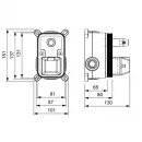 Душевой комплект 325 мм Timo Briana SX-7119/03SM