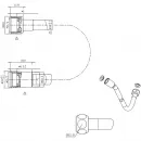 Душевой комплект 247 мм Vincea Inspire VSFW-422TI1CH
