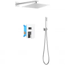 Душевой комплект Aquatek Либра AQ1672CR 250 см, со смесителем, хром