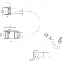 Душевой комплект Vincea Inspire VSFW-3I22MT3RCH 300 мм, с термостатом, хром