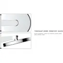 Душевой комплект Vincea Inspire VSFW-3I22MT3RGM 300 мм, с термостатом, вороненая сталь