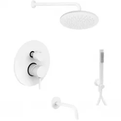 Душевой комплект 225 мм Paffoni Light KITLIG019BO141