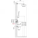 Душевой комплект 360x190 мм Timo Selene SX-3069/00SM (1013)