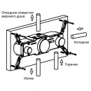 Душевой комплект 247 мм Vincea Inspire VSFW-432TI1GM