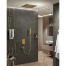 Душевой комплект Timo Petruma SX-5019/17SM 500 мм, с термостатом, золотой матовый