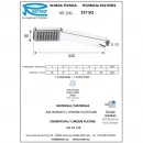 Душевой комплект 200 мм Remer Qubika Cascata QTC937S03