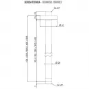 Потолочный кронштейн 400 мм Remer 347N40DO