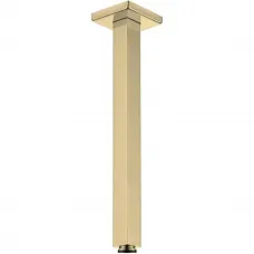 Кронштейн для верхнего душа Boheme Qubic 629-QUBIC-G 300 мм, потолочный, золотой