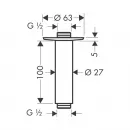 Верхний душ 230 мм Grohe Rainshower Allure 27479000