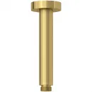 Кронштейн для верхнего душа Kludi A-QA 66515N0-00 150 мм, потолочный, золотой матовый