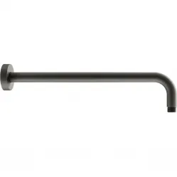 Кронштейн для верхнего душа Plumberia Selection SAT3130GR 400 мм, настенный, графит