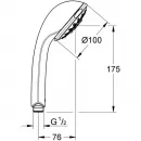 Ручной душ 100 мм Grohe Relexa 28796000