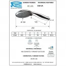 Душевая лейка 120 мм Remer 318CA