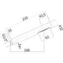Душевая лейка 32 мм Cezares Leaf Leaf CZR-B-D1F-01