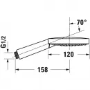 Душевая лейка 120 мм Duravit UV0650011000