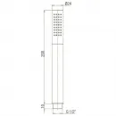 Душевая лейка Paini 53PJ155TT