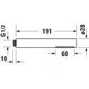 Душевая лейка Duravit UV0640000000