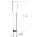 Ручной душ Grohe Sena Stick 26465A00