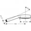Душевая лейка Hansgrohe Crometta 100 Vario 26834400