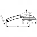 Ручной душ Hansgrohe Raindance Classic 100 AIR 3jet, ½’ 28548000