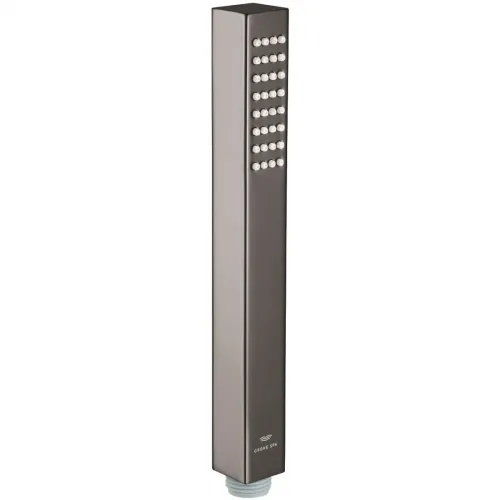 Душевая лейка Grohe Rainshower Aqua Cube 26885A00 1 режим, темный графит глянец