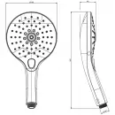 Душевая лейка 130 мм Gessi Emporio 47351#031