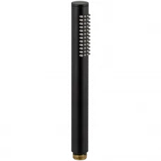 Душевая лейка Remer 317MCNOX 24 мм, 1 режим, черный матовый