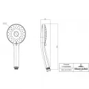 Душевая лейка 110 мм Villeroy & Boch Universal TVS00000800061